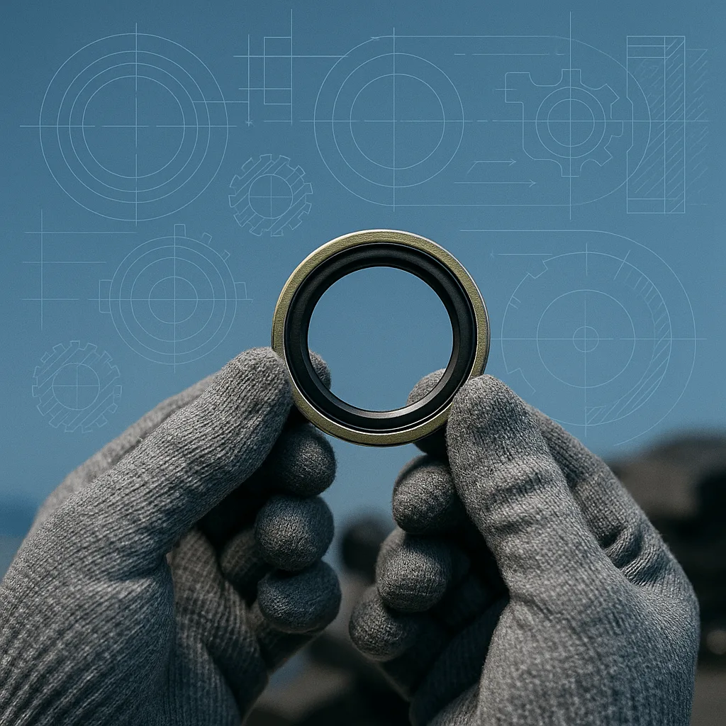 Bonded washers sealing washers assortment kit M6 to M24 in organizer box